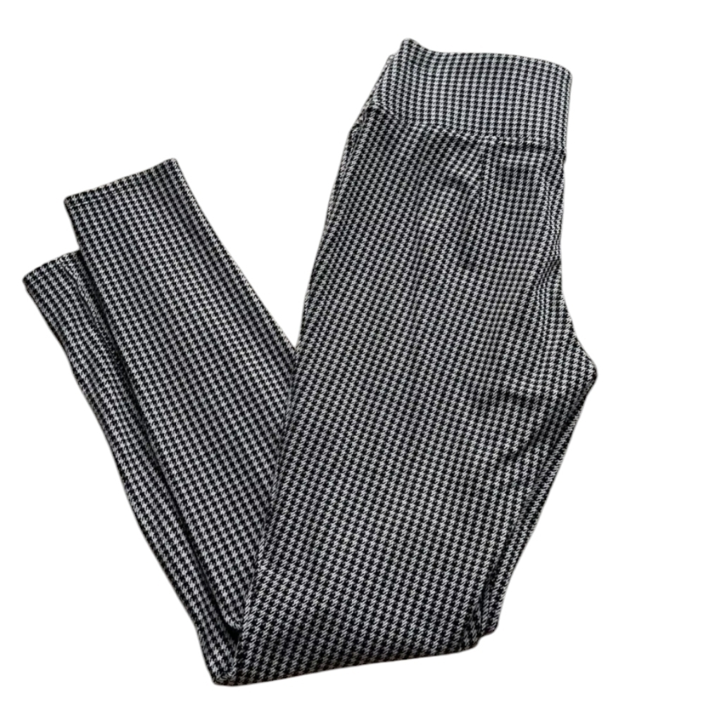Nine West Houndstooth Mid Rise Skinny Leggings